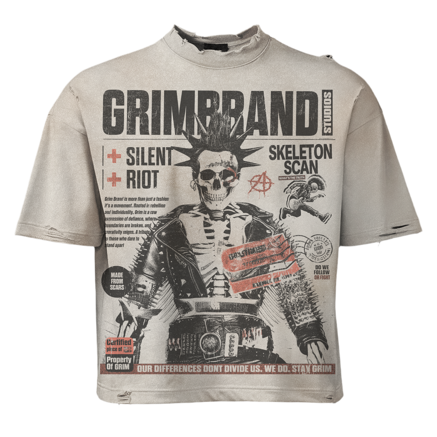 GrimBrand Punk Rock Tee